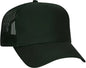 OTTO 102-664 Cotton Twill 5 Panel Low Profile Pro Style Mesh Back Cap - Dark Green - Forest / One Size Fits Most
