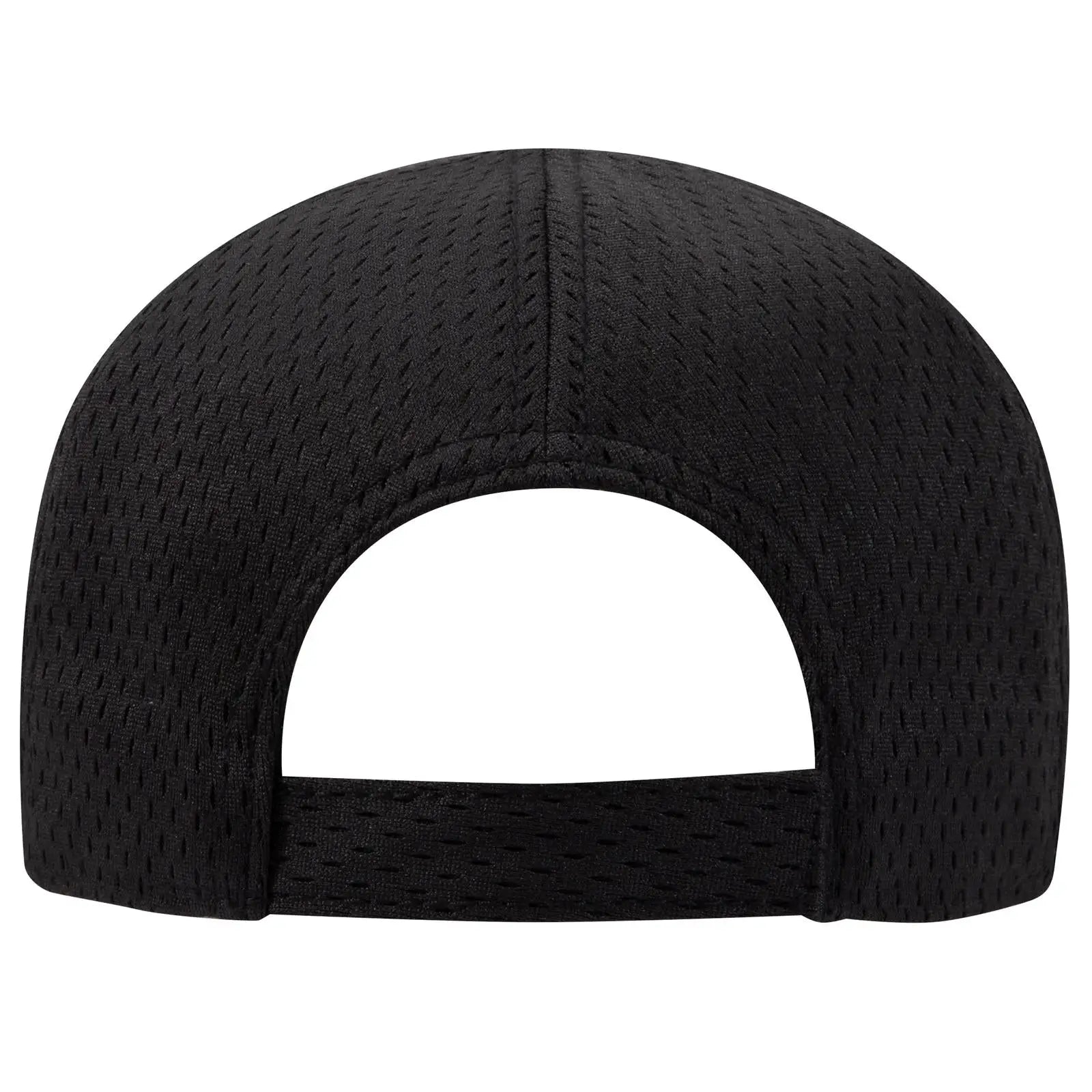OTTO 103-1243 Camouflage 6 Panel Low Profile Baseball Cap - Blk/Blk - Blk/Blk / 6 1/2’’ - 7 5/8’’