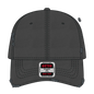 OTTO 104-1018 6 Panel Low Profile Dad Cap - Char. Gray - Char. Gray / 6 1/2’’ - 7 5/8’’