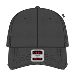 OTTO 104-1018 6 Panel Low Profile Dad Cap - Char. Gray - Char. Gray / 6 1/2’’ - 7 5/8’’