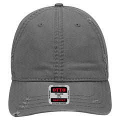 OTTO 104-1018 6 Panel Low Profile Dad Cap - Char. Gray - Char. Gray / 6 1/2’’ - 7 5/8’’
