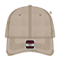 OTTO 104-1018 6 Panel Low Profile Dad Cap - Khaki - Khaki / 6 1/2’’ - 7 5/8’’