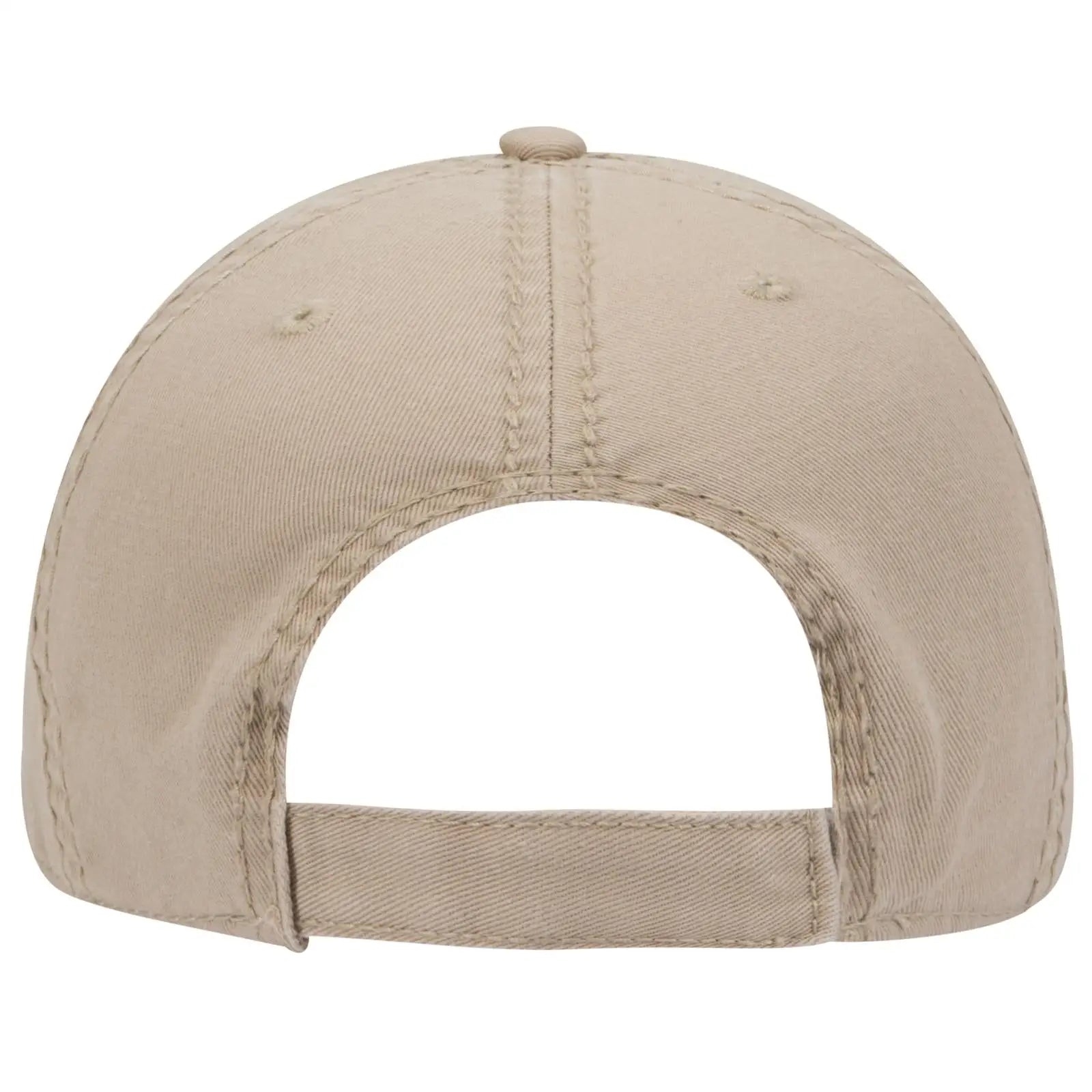 OTTO 104-1018 6 Panel Low Profile Dad Cap - Khaki - Khaki / 6 1/2’’ - 7 5/8’’