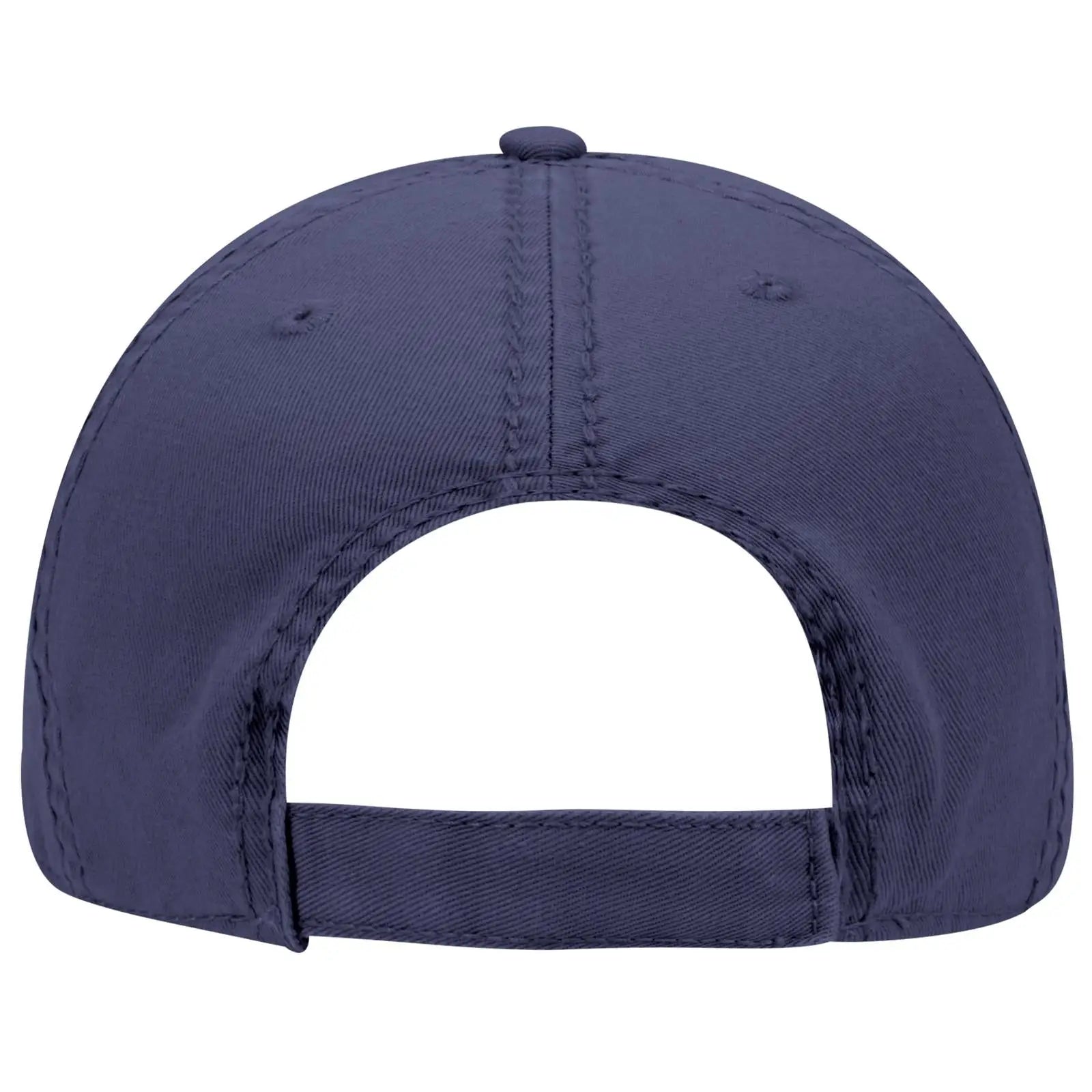 OTTO 104-1018 6 Panel Low Profile Dad Cap - Navy - Navy / 6 1/2’’ - 7 5/8’’