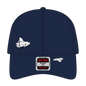 OTTO 104-1250 6 Panel Low Profile Dad Cap - Navy - Navy / 6 1/2’’ - 7 5/8’’