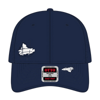 OTTO 104-1250 6 Panel Low Profile Dad Cap - Navy - Navy / 6 1/2’’ - 7 5/8’’