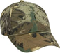 OTTO 108-757 Camouflage Youth 6 Panel Low Profile Baseball Cap - Khaki Brown Light Olive Green - Khaki Brown / Youth