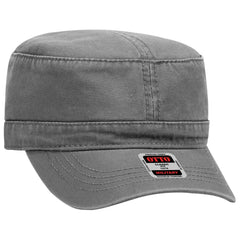 OTTO 109-791 Military Cap - Char. Gray - Char. Gray / 6 1/2’’ - 7 5/8’’