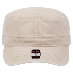 OTTO 109-791 Military Cap - Khaki - Khaki / 6 1/2’’ - 7 5/8’’