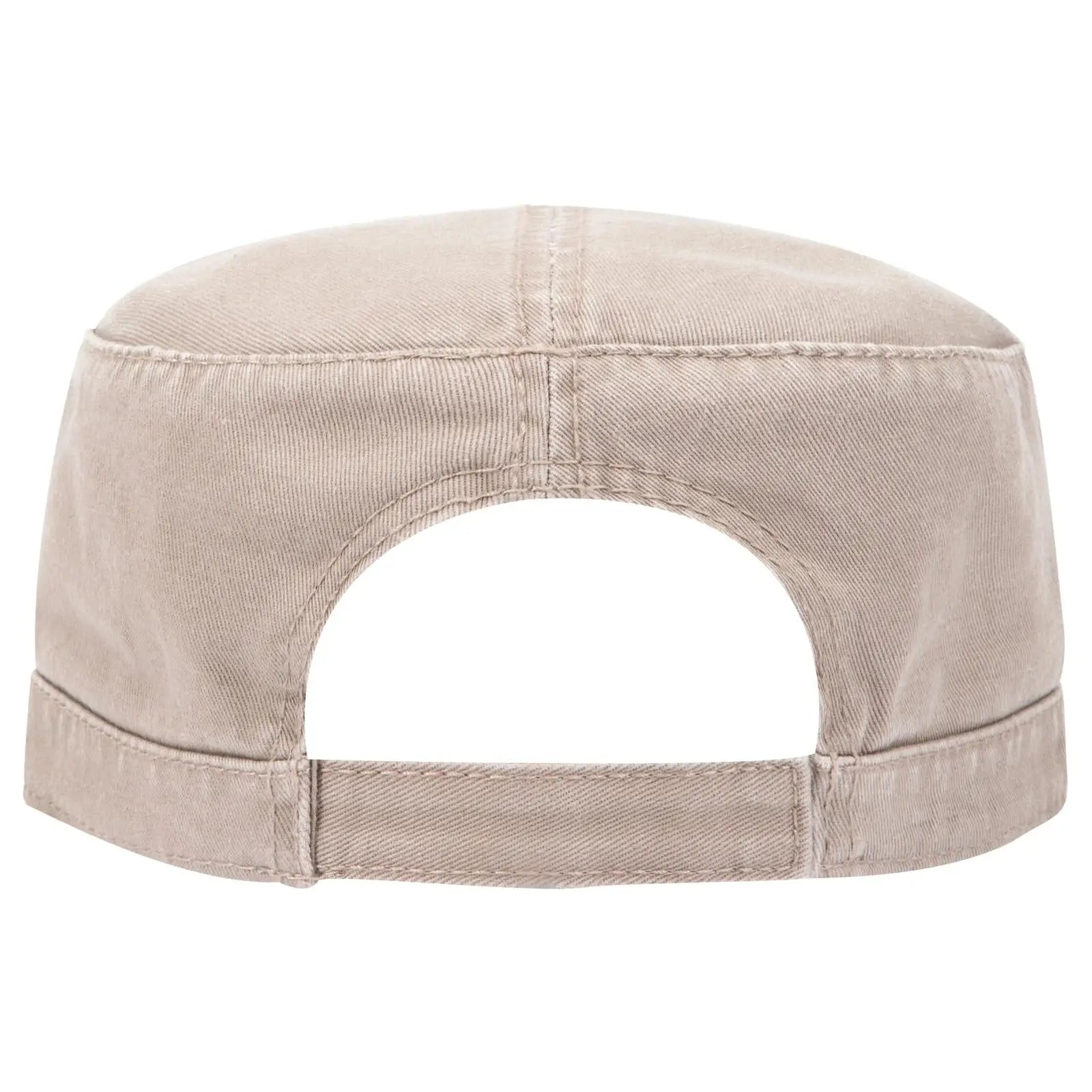 OTTO 109-791 Military Cap - Khaki - Khaki / 6 1/2’’ - 7 5/8’’