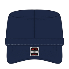 OTTO 109-791 Military Cap - Navy - Navy / 6 1/2’’ - 7 5/8’’