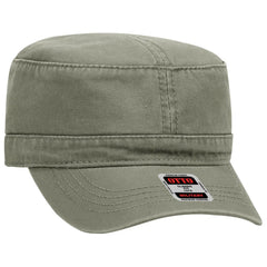 OTTO 109-791 Military Cap - Ol. Green - Ol. Green / 6 1/2’’ - 7 5/8’’