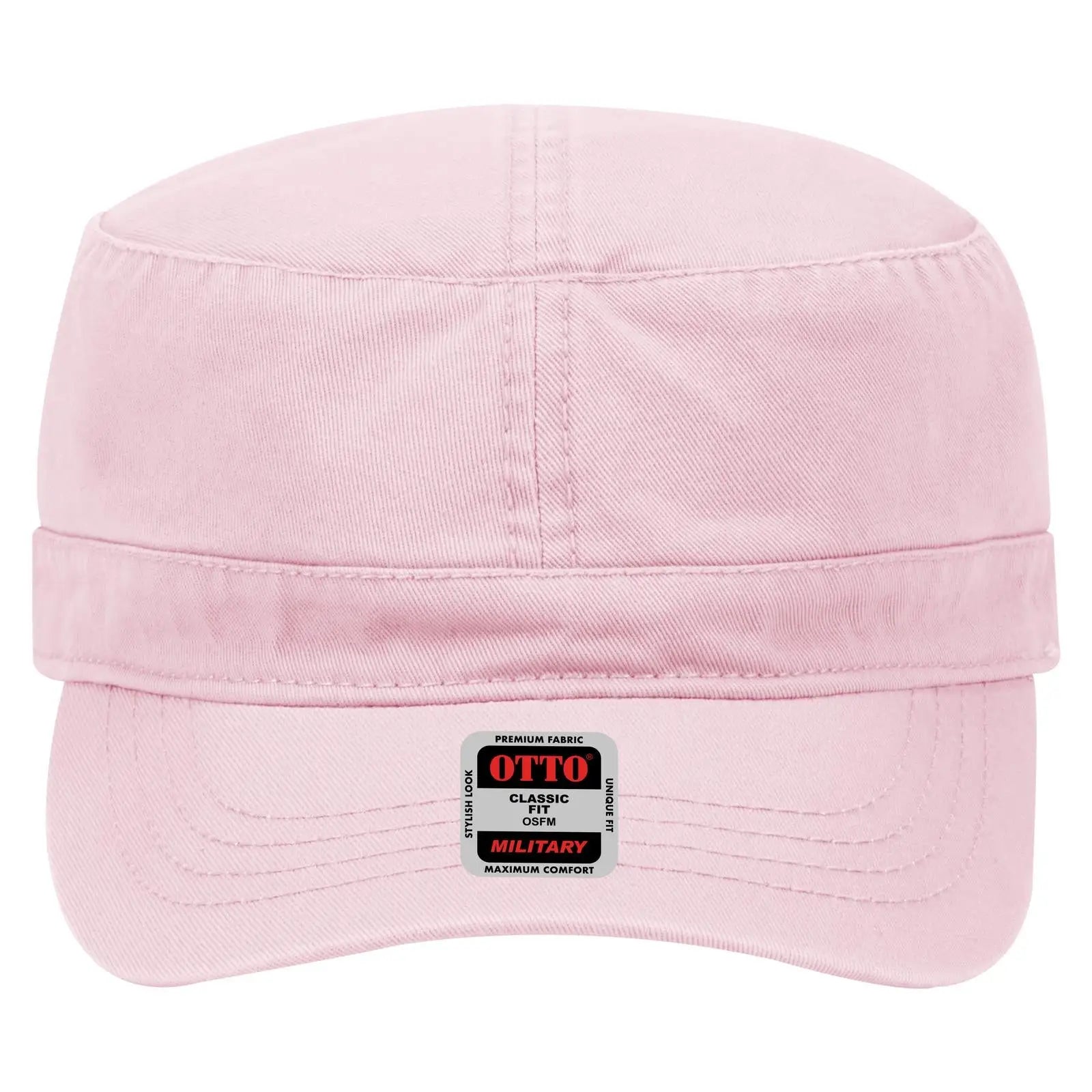 OTTO 109-791 Military Cap - Pink - Pink / 6 1/2’’ - 7 5/8’’