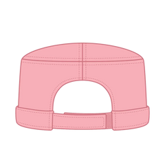 OTTO 109-791 Military Cap - Pink - Pink / 6 1/2’’ - 7 5/8’’