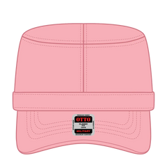 OTTO 109-791 Military Cap - Pink - Pink / 6 1/2’’ - 7 5/8’’
