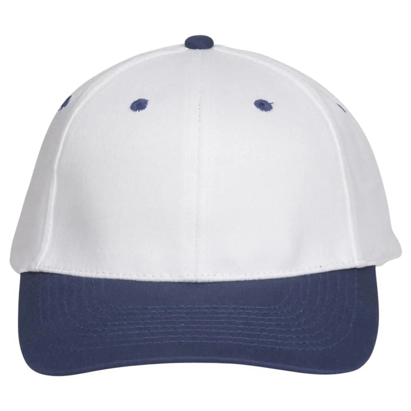 OTTO 11-018 ’OTTO Flex’ Fitted 6 Panel Low Profile Baseball Cap - Nvy/Wht - Nvy/Wht / 7’’ - 7 1/4’’