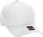 OTTO 11-1162 Cool Comfort Stretchable Polyester Cool Mesh Flex 6 Panel Low Profile Baseball Cap - White - White / S/M