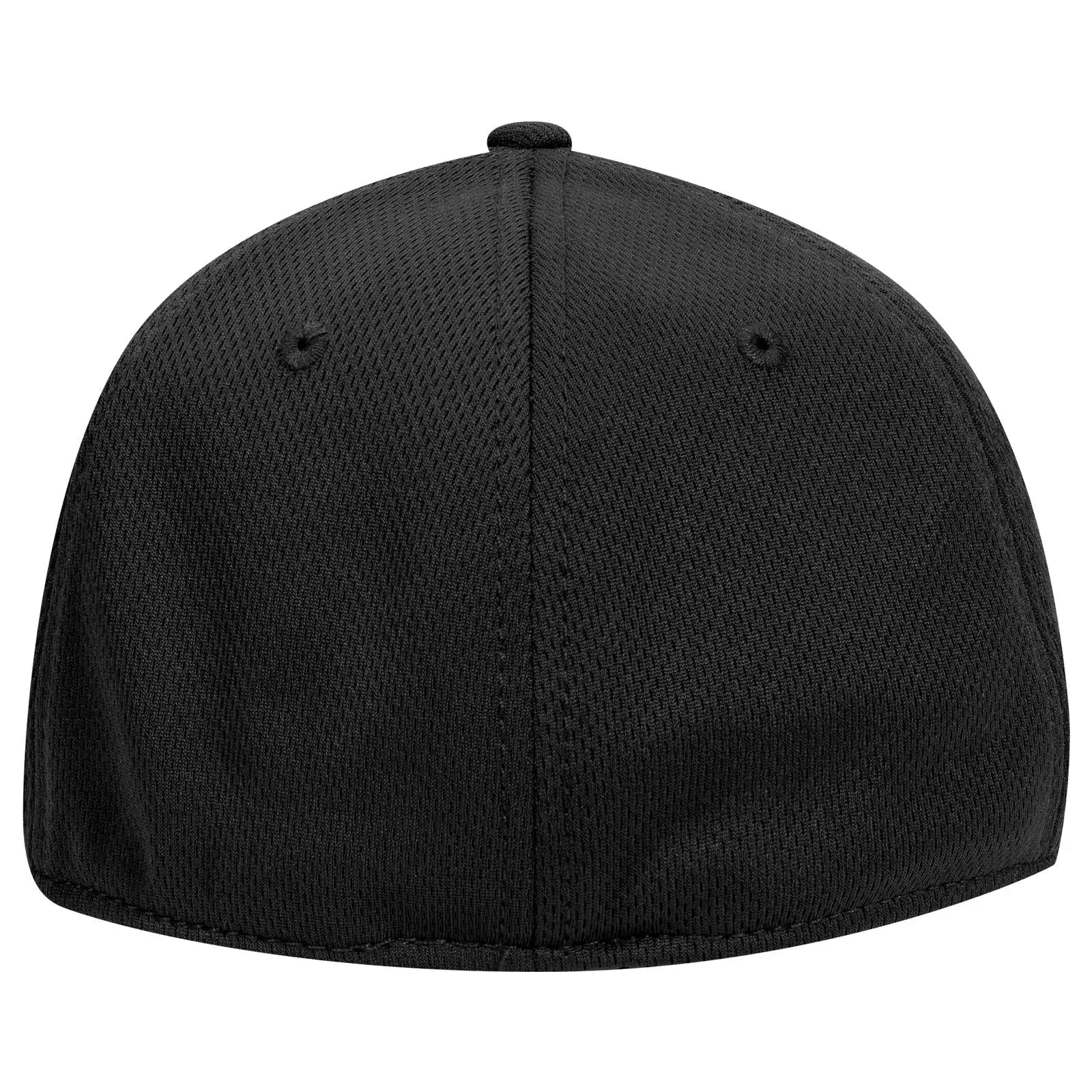 OTTO 11-1162 ’OTTO Flex’ Fitted 6 Panel Low Profile Baseball Cap - Black