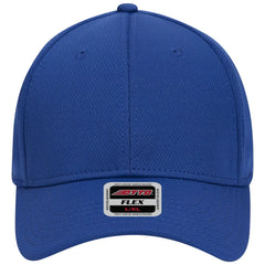 OTTO 11-1162 ’OTTO Flex’ Fitted 6 Panel Low Profile Baseball Cap - Royal
