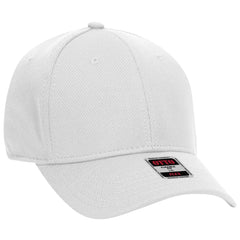 OTTO 11-1162 ’OTTO Flex’ Fitted 6 Panel Low Profile Baseball Cap - White