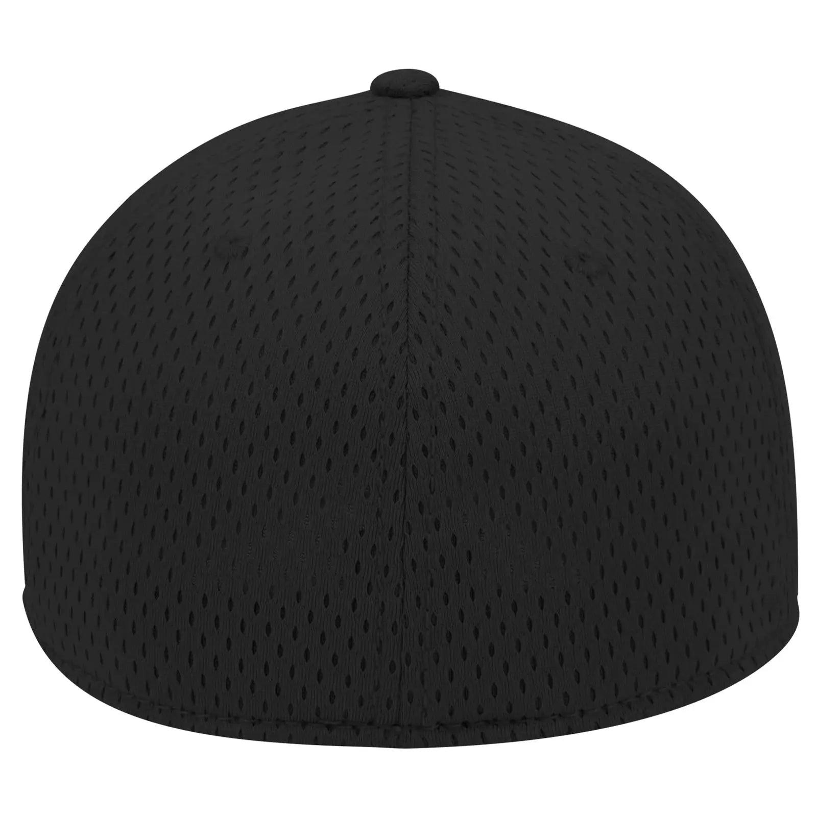 OTTO 11-1168 ’OTTO Flex’ Fitted 6 Panel Low Profile Baseball Cap - Black