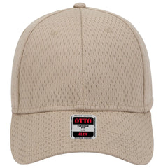 OTTO 11-1168 ’OTTO Flex’ Fitted 6 Panel Low Profile Baseball Cap - Khaki