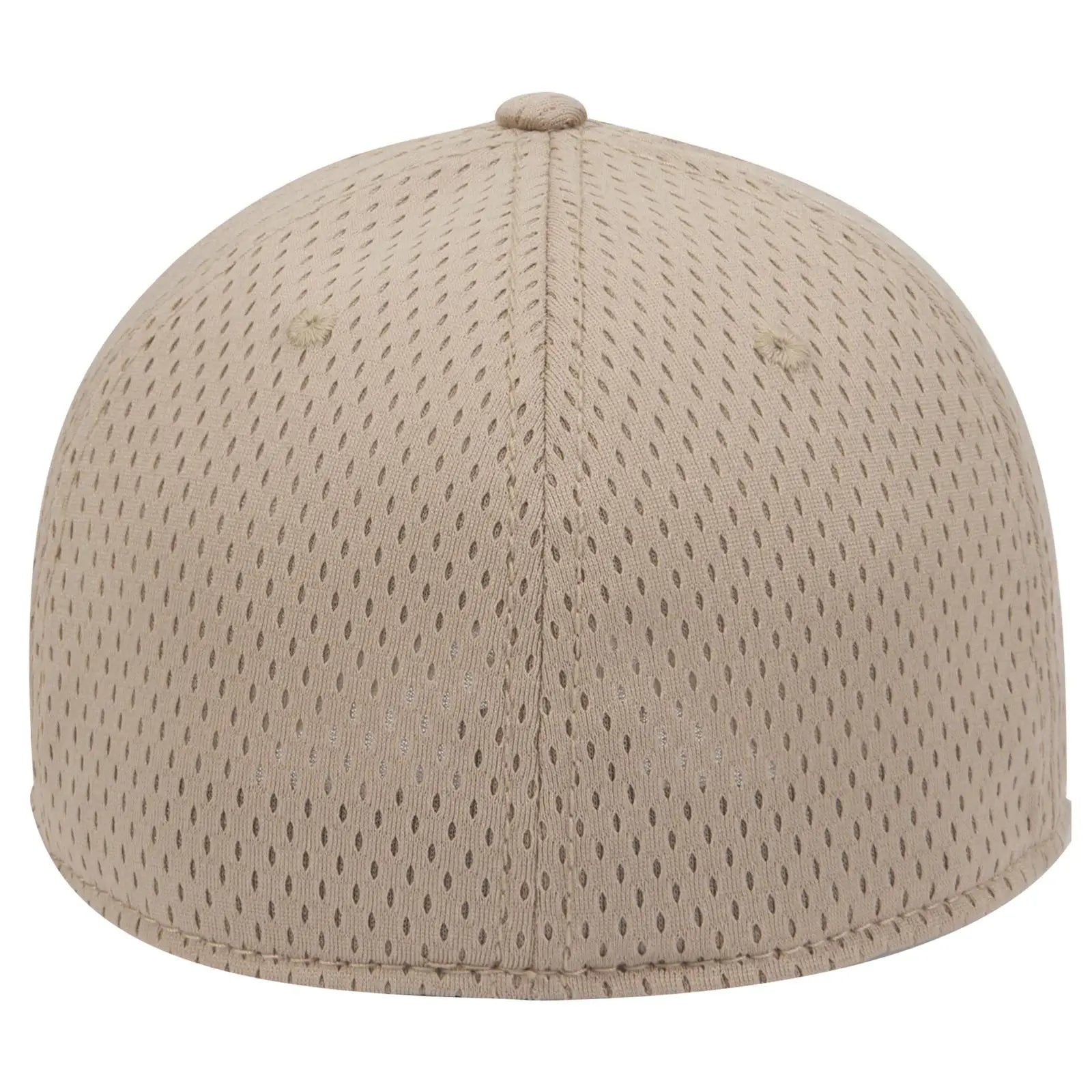 OTTO 11-1168 ’OTTO Flex’ Fitted 6 Panel Low Profile Baseball Cap - Khaki