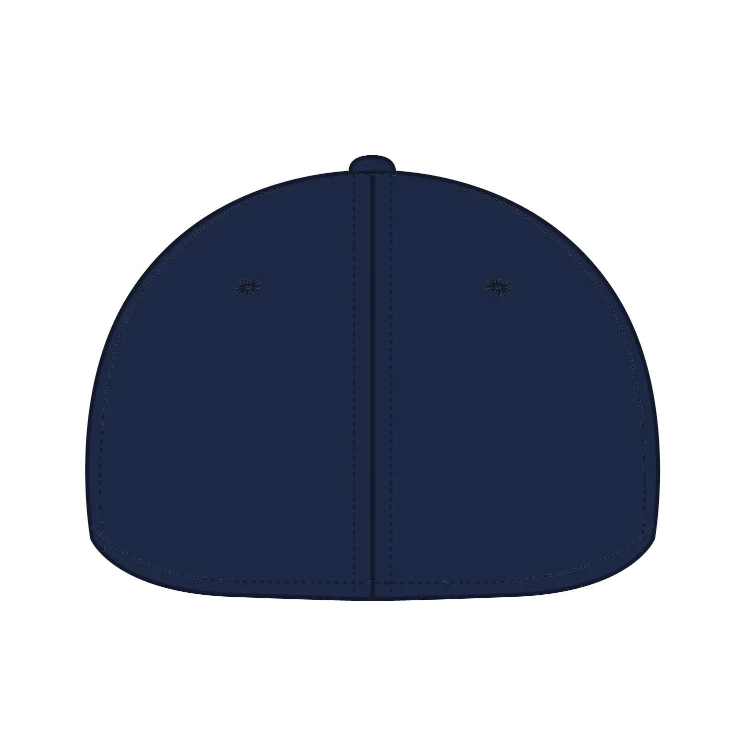 OTTO 11-1168 ’OTTO Flex’ Fitted 6 Panel Low Profile Baseball Cap - Navy