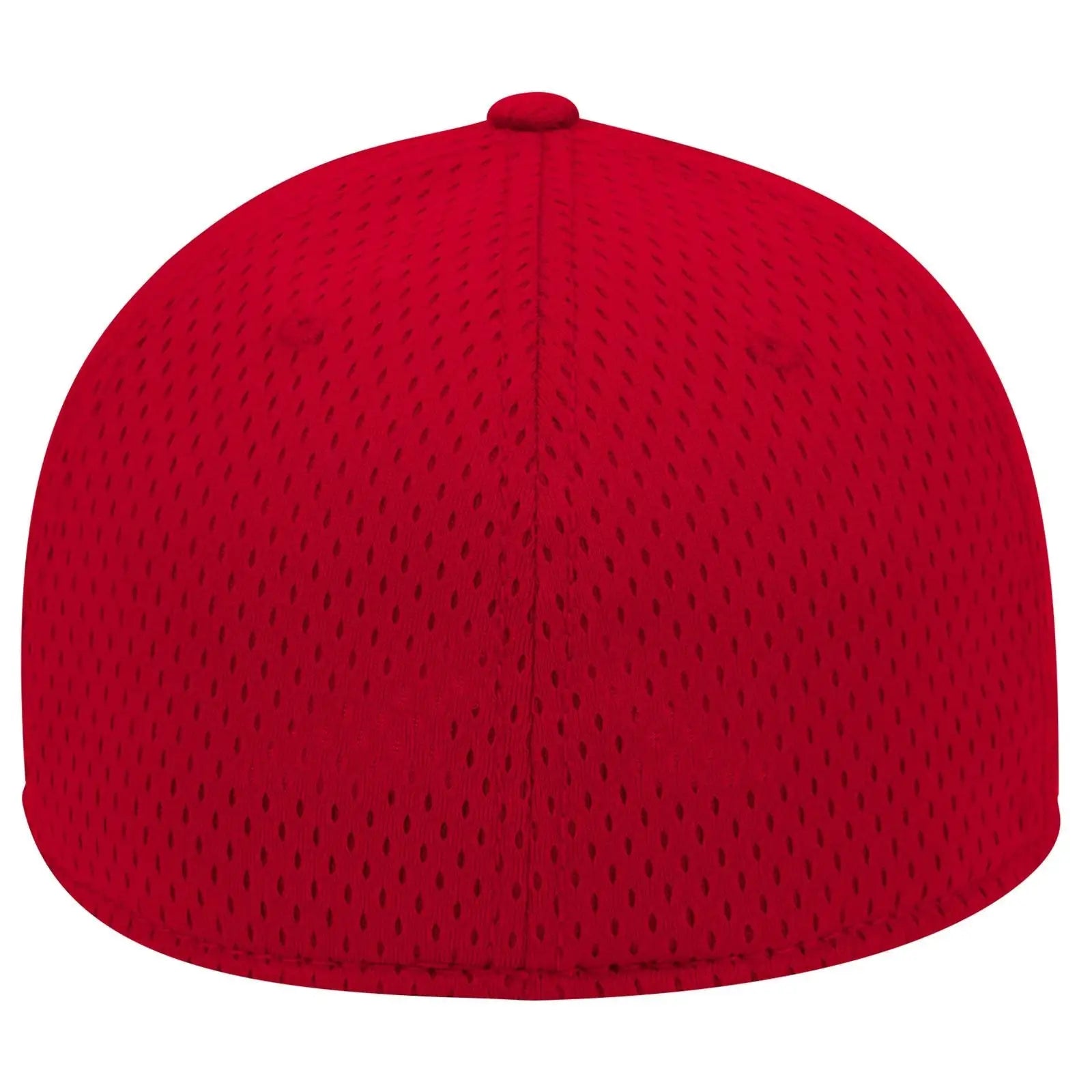 OTTO 11-1168 ’OTTO Flex’ Fitted 6 Panel Low Profile Baseball Cap - Red