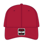 OTTO 11-1168 ’OTTO Flex’ Fitted 6 Panel Low Profile Baseball Cap - Red - Red / 7 3/8’’ - 7 5/8’