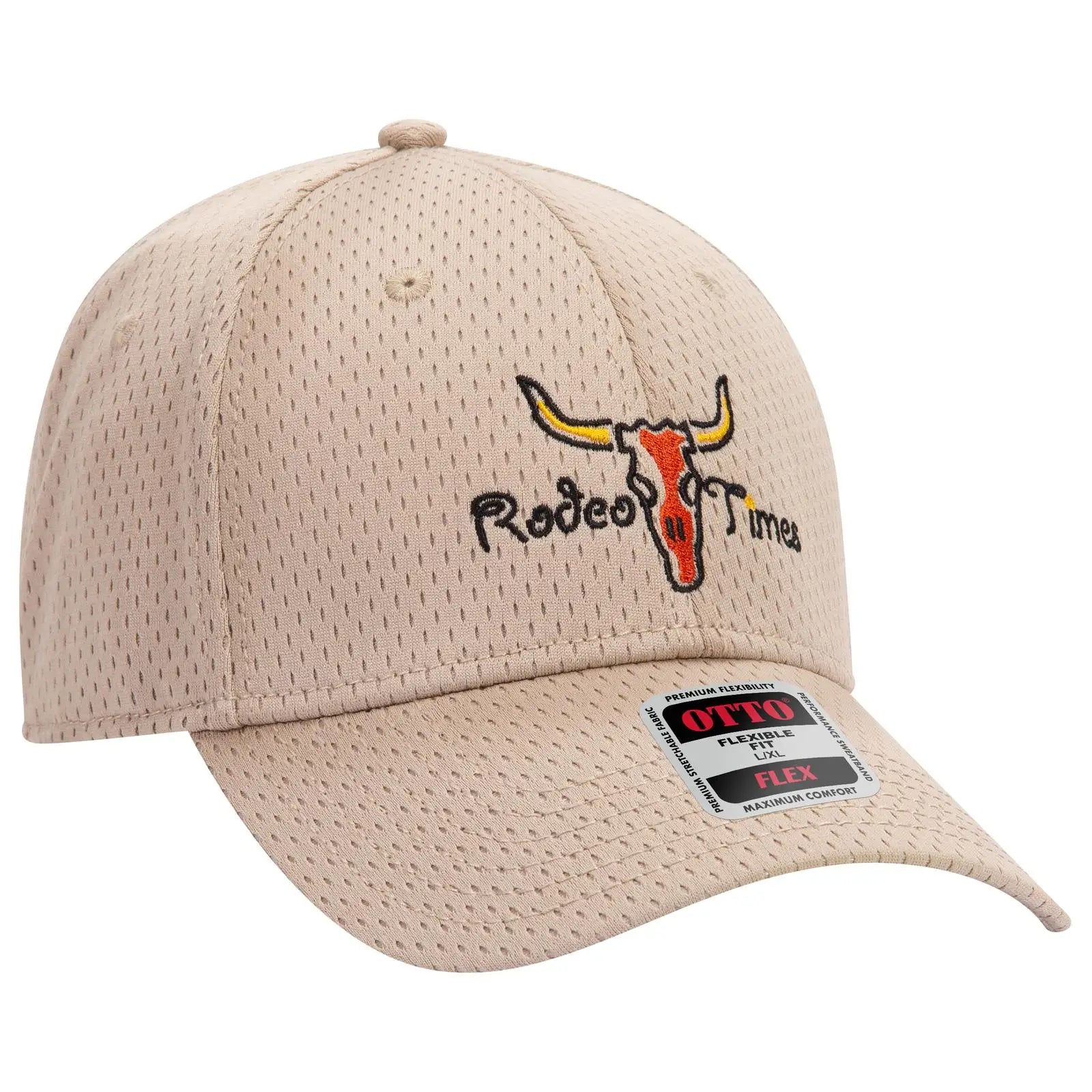 OTTO 11-1168 ’OTTO Flex’ Fitted 6 Panel Low Profile Baseball Cap - White