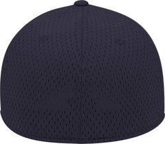 OTTO 11-1168 Stretchable Polyester Pro Mesh Flex 6 Panel Low Profile Baseball Cap - Navy