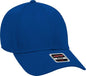 OTTO 11-1168 Stretchable Polyester Pro Mesh Flex 6 Panel Low Profile Baseball Cap - Royal - Royal / S/M