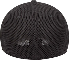 OTTO 11-1169 Cotton Twill w/ Stretchable Polyester Air Mesh Back OTTO Flex 6 Panel Low Profile Baseball Cap - Charcoal