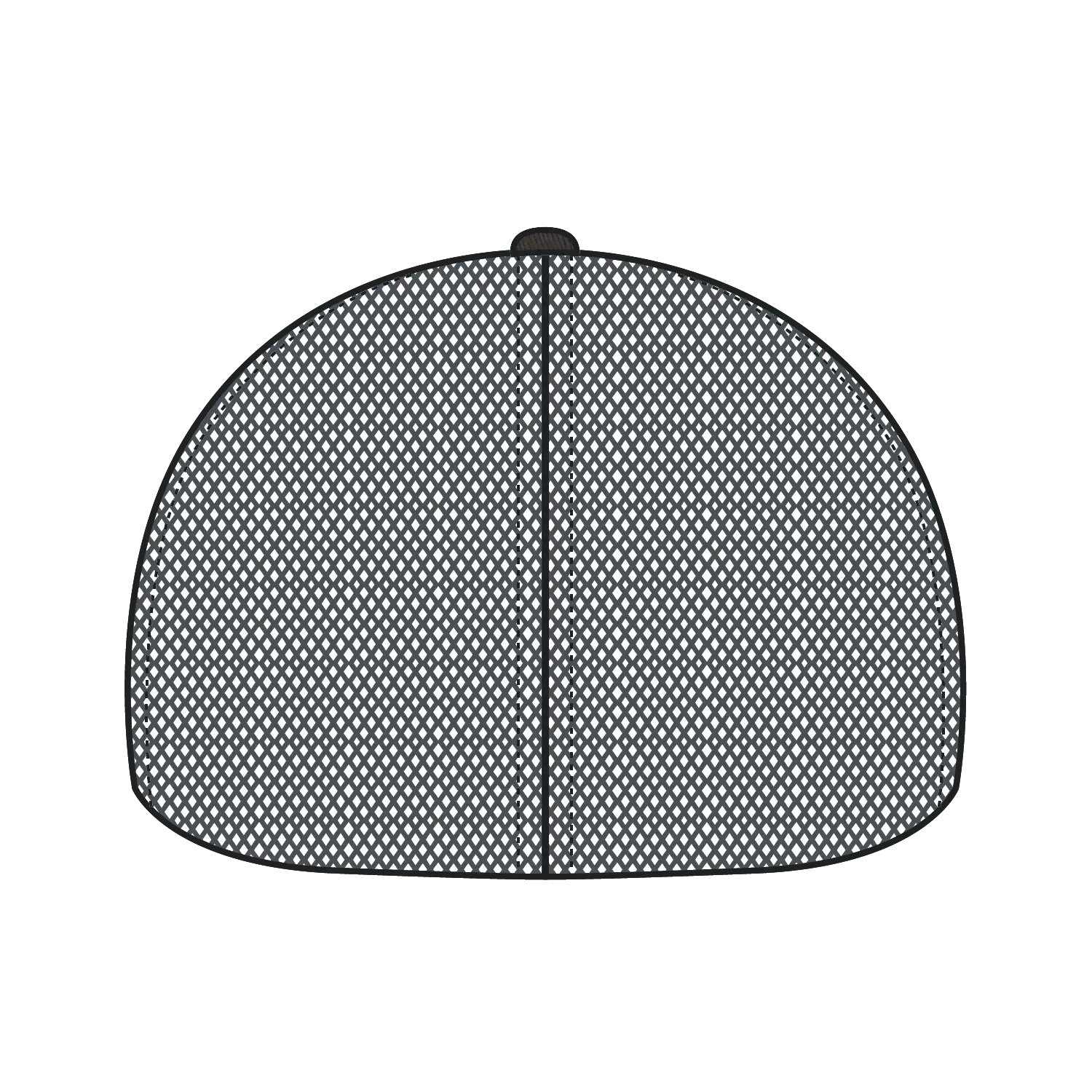 OTTO 11-1169 ’OTTO Flex’ Fitted 6 Panel Low Profile Baseball Cap - Char. Gray