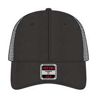 OTTO 11-1169 ’OTTO Flex’ Fitted 6 Panel Low Profile Baseball Cap - Char. Gray - Char. Gray / 7 3/8’’ - 7 5/8’