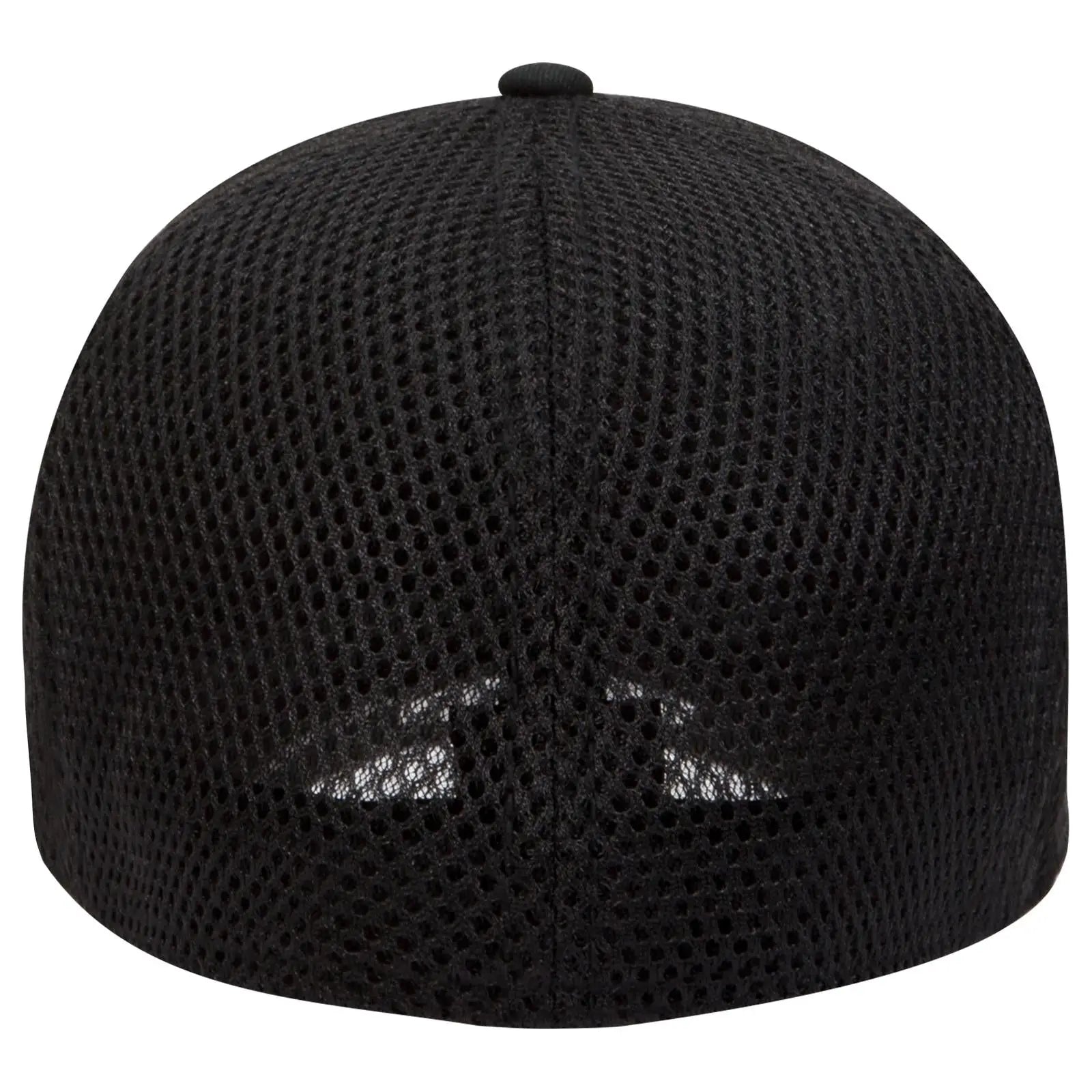 OTTO 11-1169 ’OTTO Flex’ Fitted 6 Panel Low Profile Baseball Cap - Black