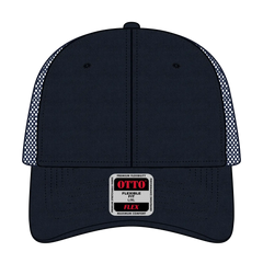OTTO 11-1169 ’OTTO Flex’ Fitted 6 Panel Low Profile Baseball Cap - Navy - Navy / 7 3/8’’ - 7 5/8’