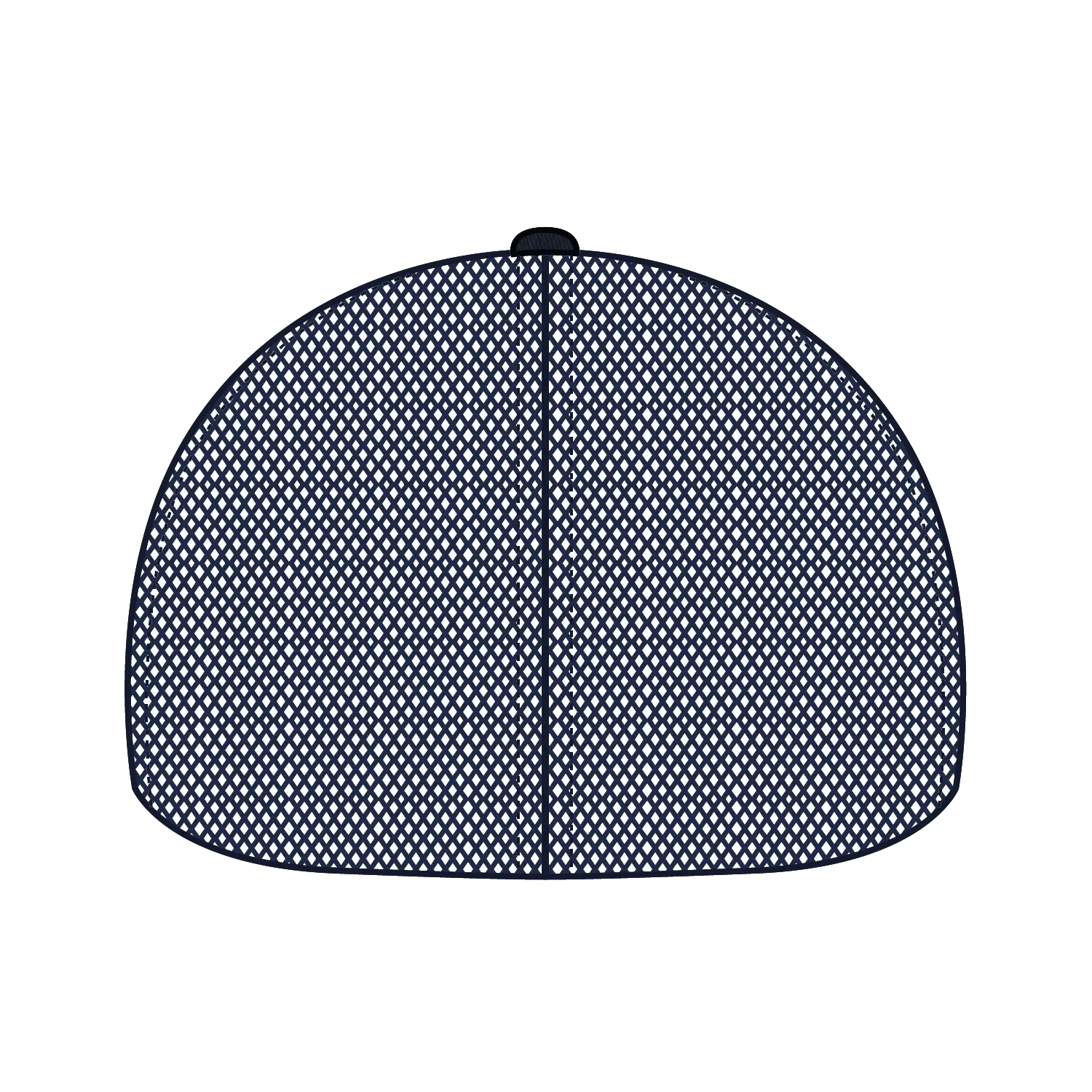 OTTO 11-1169 ’OTTO Flex’ Fitted 6 Panel Low Profile Baseball Cap - Navy