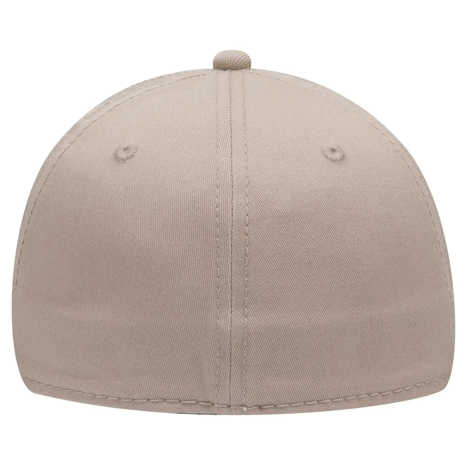OTTO 11-1170 ’OTTO Flex’ Fitted 6 Panel Low Profile Baseball Cap - Khaki