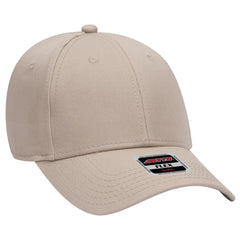 OTTO 11-1170 ’OTTO Flex’ Fitted 6 Panel Low Profile Baseball Cap - Khaki