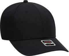OTTO 11-1170 Stretchable Superior Cotton Twill Flex 6 Panel Low Profile Baseball Cap - Khaki - Khaki / S/M