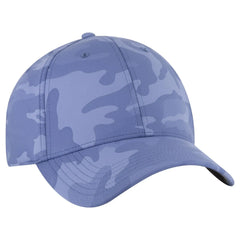 OTTO 11-1172 ’OTTO Flex’ Fitted 6 Panel Low Profile Baseball Cap - Cb.Blu/Sk.Blu