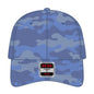 OTTO 11-1172 ’OTTO Flex’ Fitted 6 Panel Low Profile Baseball Cap - Cb.Blu/Sk.Blu - Cb.Blu/Sk.Blu / 7 3/8’’ - 7 5/8’