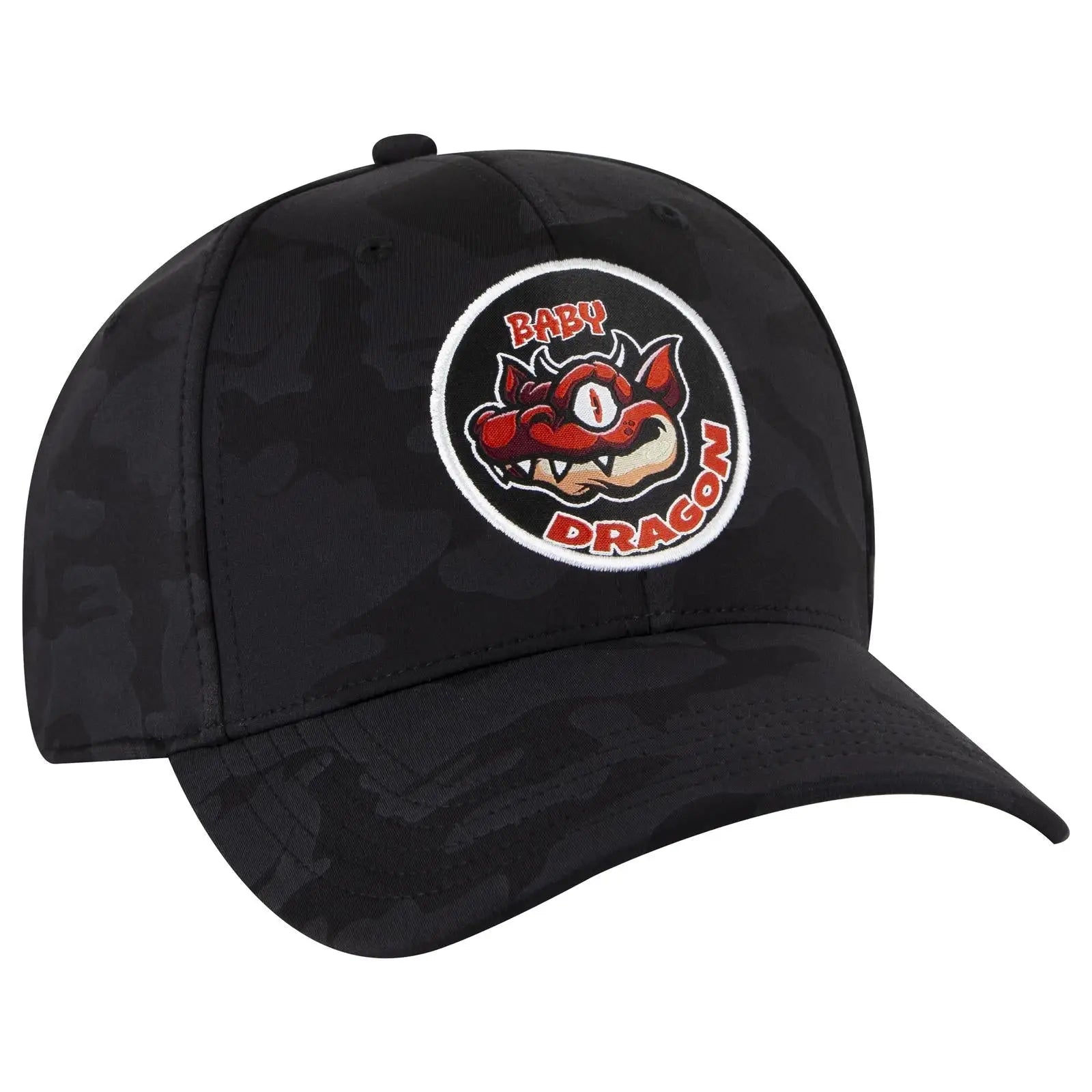 OTTO 11-1172 ’OTTO Flex’ Fitted 6 Panel Low Profile Baseball Cap - Blk/Ch.Gry