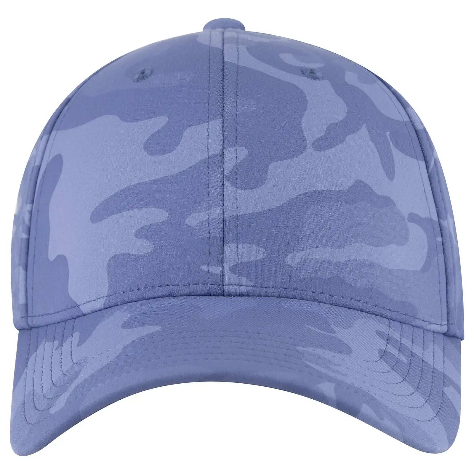 OTTO 11-1172 ’OTTO Flex’ Fitted 6 Panel Low Profile Baseball Cap - Cb.Blu/Sk.Blu