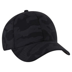 OTTO 11-1172 ’OTTO Flex’ Fitted 6 Panel Low Profile Baseball Cap - Blk/Ch.Gry