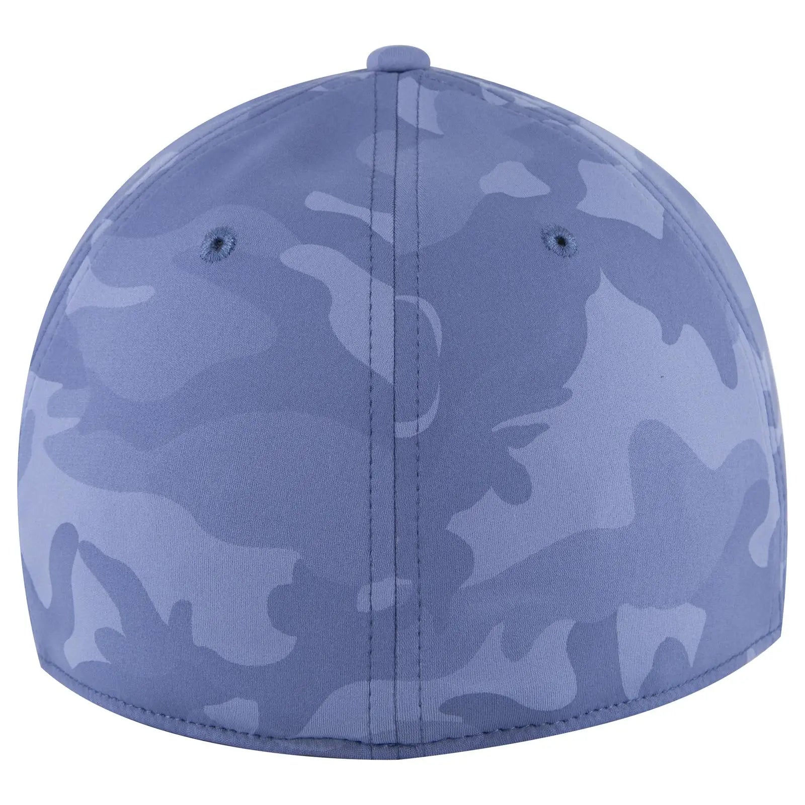 OTTO 11-1172 ’OTTO Flex’ Fitted 6 Panel Low Profile Baseball Cap - Cb.Blu/Sk.Blu