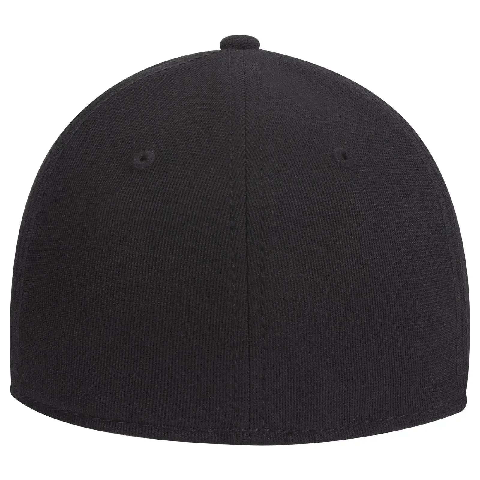 OTTO 11-1172 ’OTTO Flex’ Fitted 6 Panel Low Profile Baseball Cap - Black