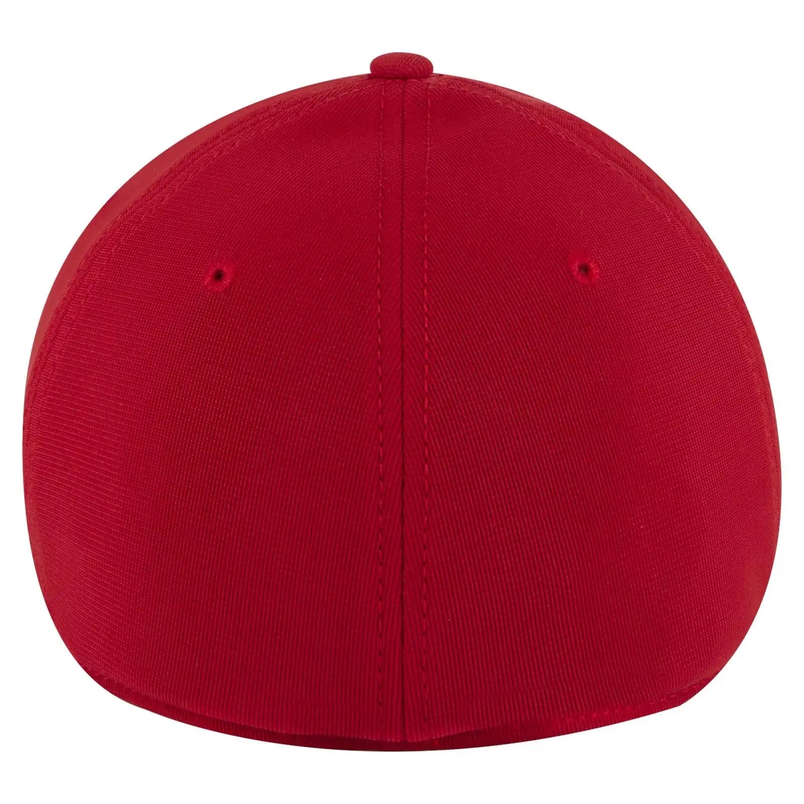 OTTO 11-1172 ’OTTO Flex’ Fitted 6 Panel Low Profile Baseball Cap - Red